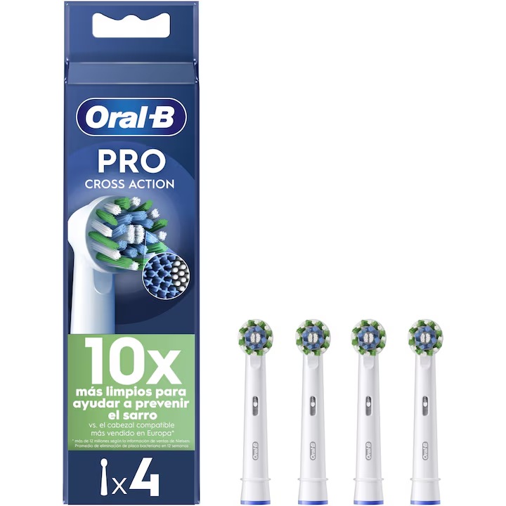 Potrivit pentru Oral-BK Rezerve 4 Buc, Ideale Pentru Gingii Inflamate si Predispuse la Sangerare
