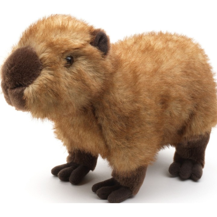Capybara Plusata Uni Toys, 27 cm, Eco Friendly, Realista