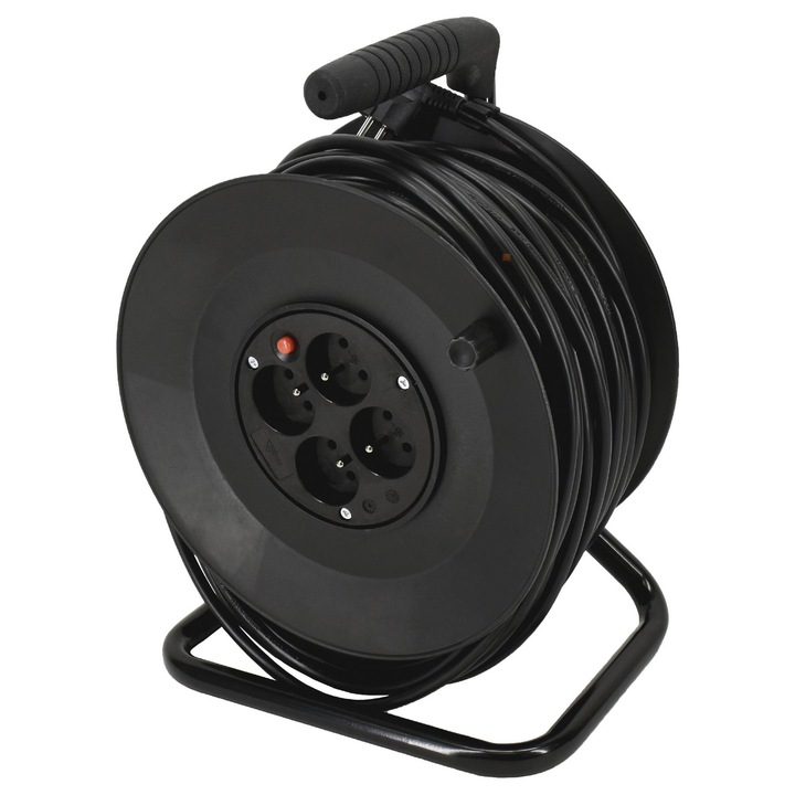 Удължител Bemino 15м, 4 гнезда, 3x1.5mm², 3500W, IP20