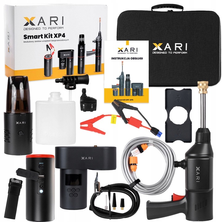 Kit Smart Home XARI XP4, Set Inteligent cu 4 Dispozitive Wireless, Conectivitate Simpla prin Wi-Fi, Control Vocal si de la Distanta, Securitate si Automatizare Moderna a Locuintei