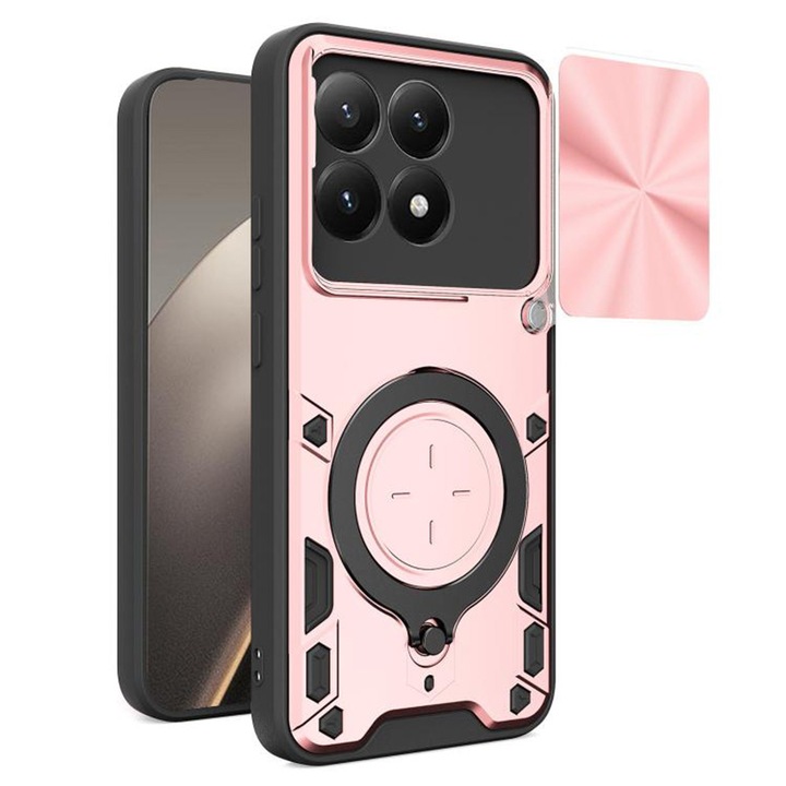 Husa pentru Xiaomi 15T - Techsuit CamGuard Pro - Rose Gold