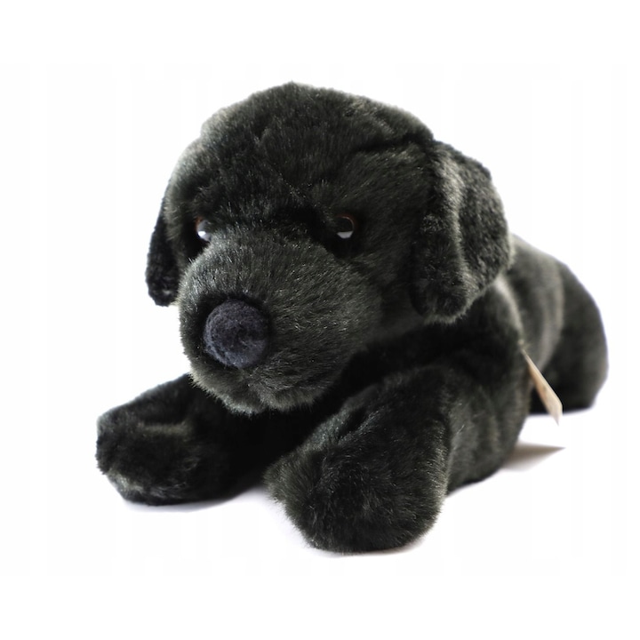 Plus Plus Labrador Negru 40cm, Jucarie De Plus Moale, Certificat CE