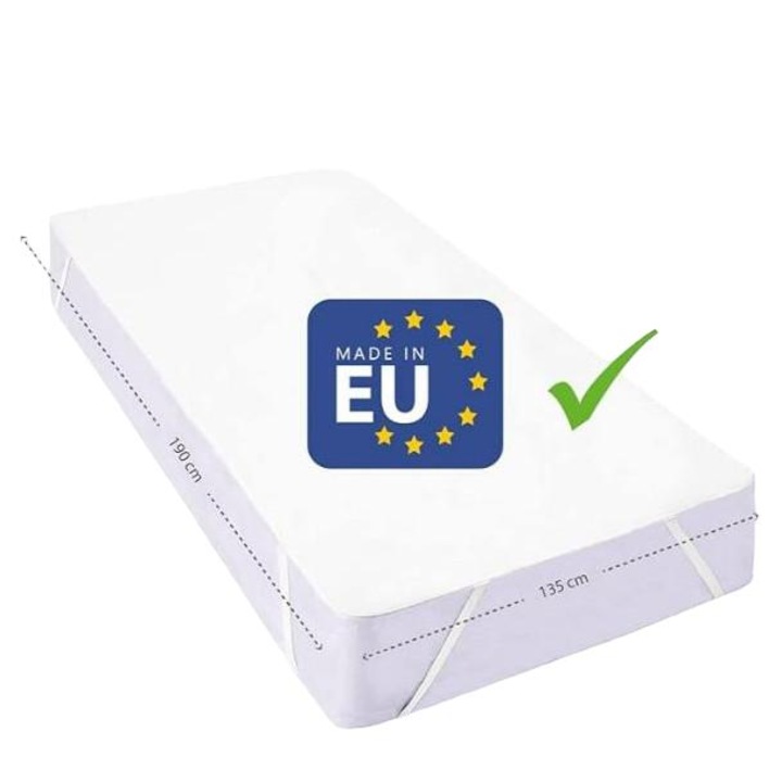 Husa protectie saltea impermeabila, hipoalergenica, 135x190cm