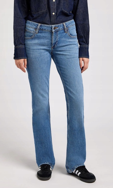 Blugi dama, Lee, Bumbac, Albastru JESSICA, W31-L33 US