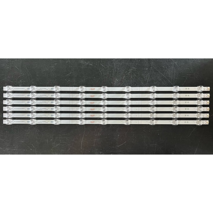 Set barete LED Hisense 65", 6 barete x 9 leduri, 3V, 617mm