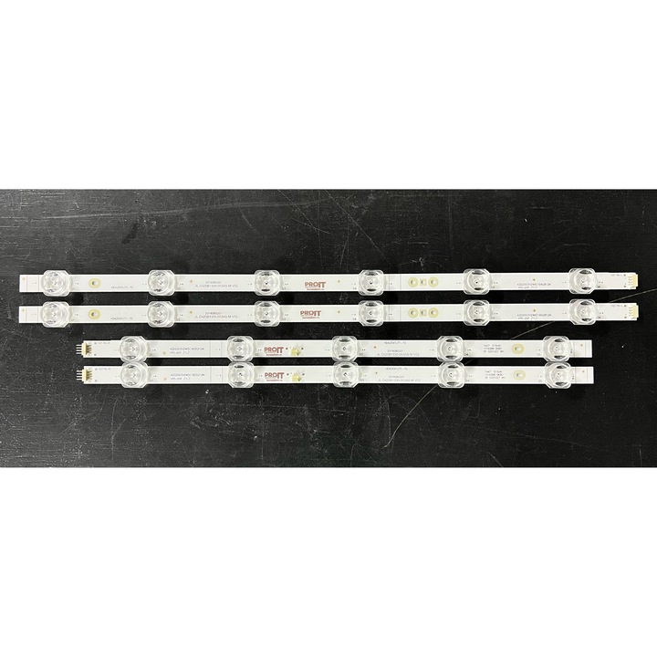 Set barete LED Hisense 43", 2 barete x 11 LED-uri, 3V, 778mm