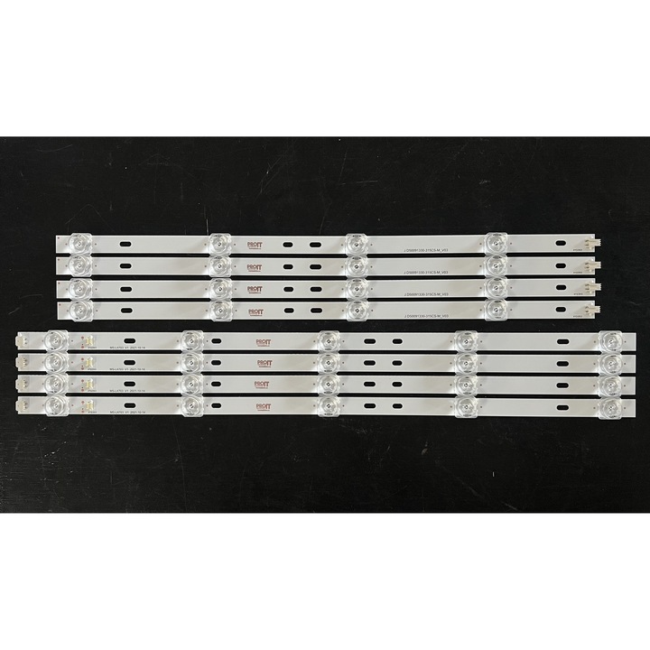 Set barete LED, 913mm, 4 barete x 9 leduri, compatibil Nei 50 inch