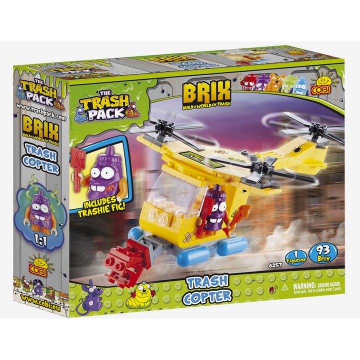 Elicopter Cobi 6257 Trash Copter - Klocki Konstrukcyjne