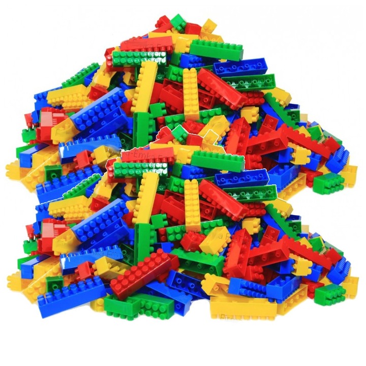 Set Constructie Klocki Hemar K1, 2kg, Aprox. 900 de bucati