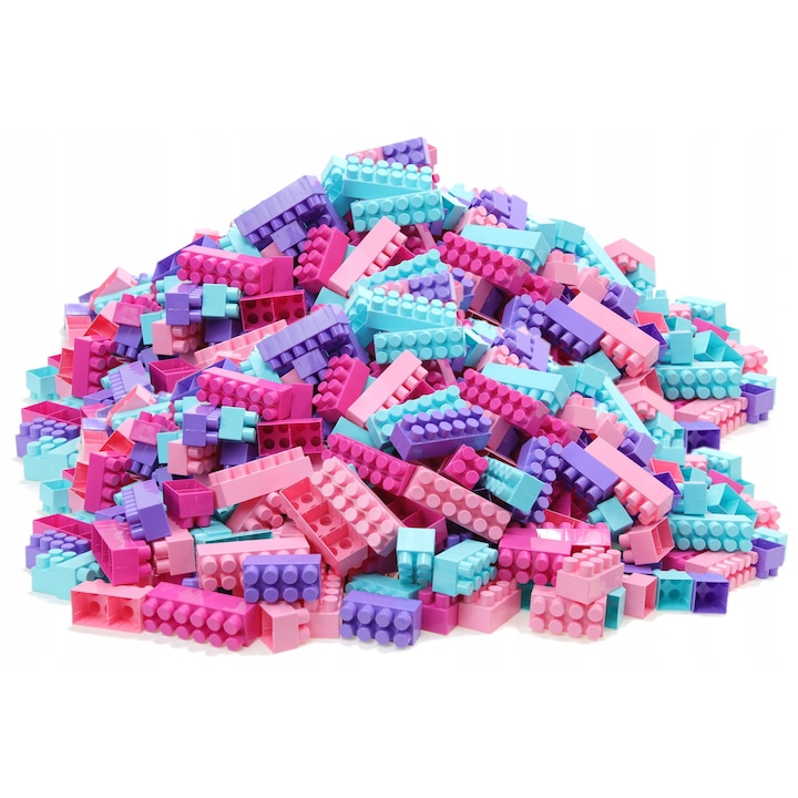 Set Klocki Konstrukcyjne Hemar K2 Pastel, 5 kg (aprox. 700 buc.)