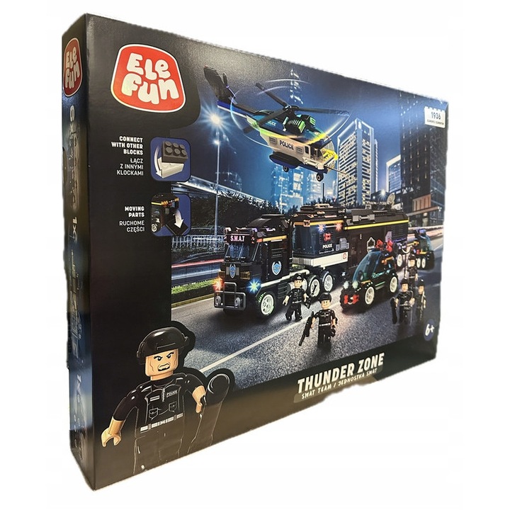 Set Klocki Elefun Jednostka SWAT 1936 Piesa