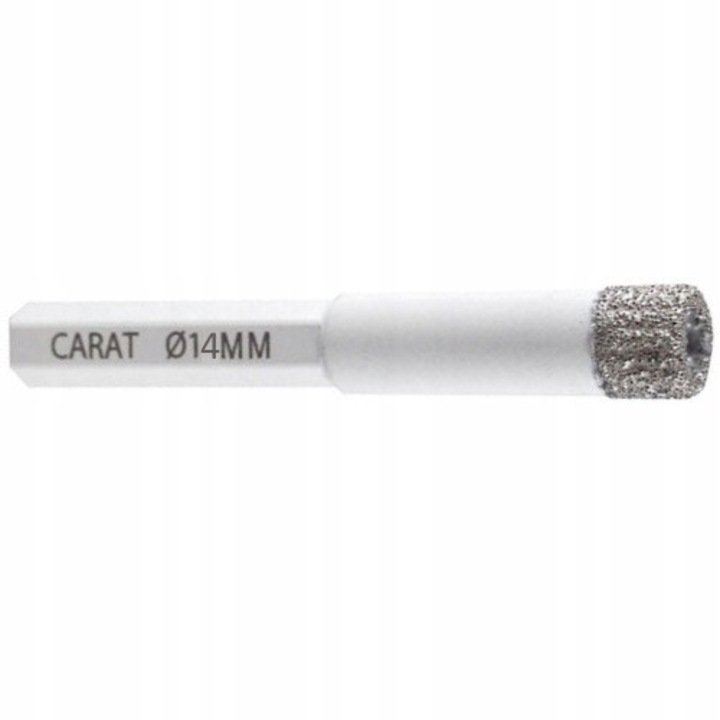 Coroana Diamantata 14mm HEX 1/4'' pentru Gresie si Piatra