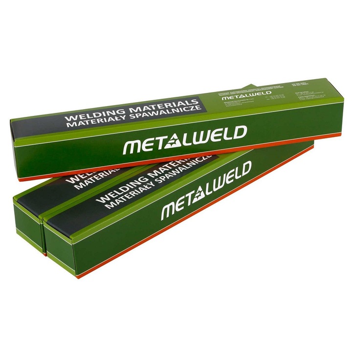 Electrod bazic nealiat Metalweld 3.25x350mm, 4.3kg, pentru sudare constructii cu rezistenta ridicata