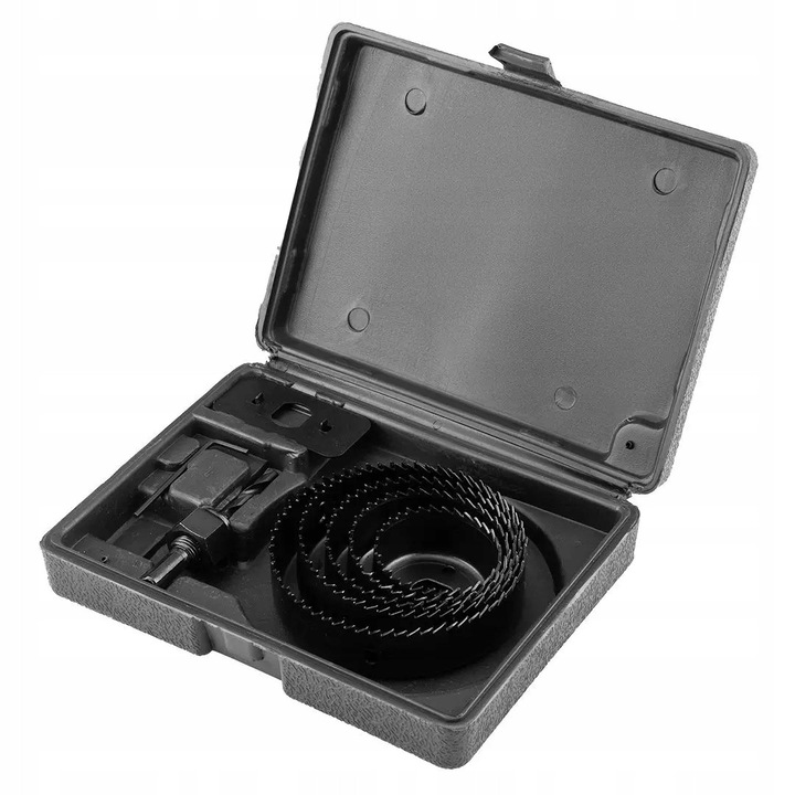 Set 8 Otwornice Lemn GRAPHITE 51-102mm, Adaptor, Accesorii