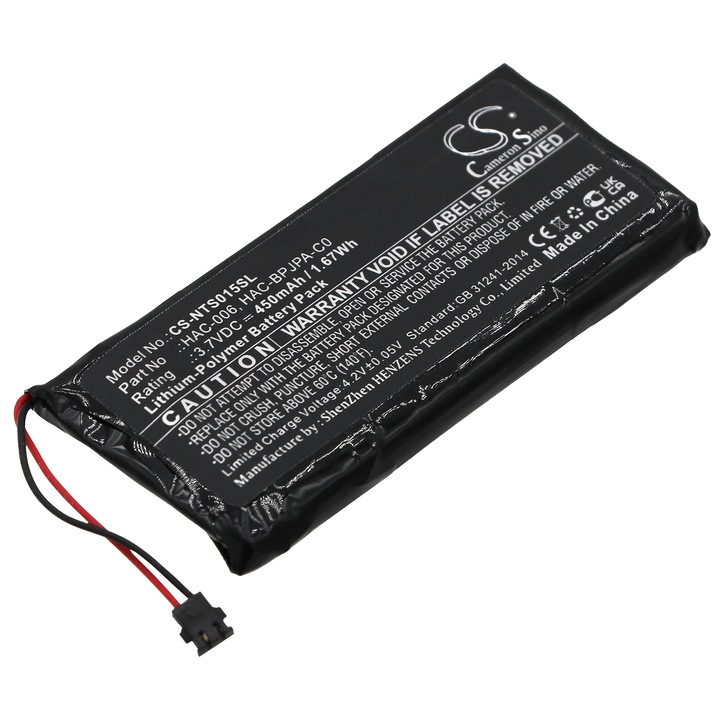 Baterie TECHTEK CS-NTS015SL Li-Polymer 450mAh