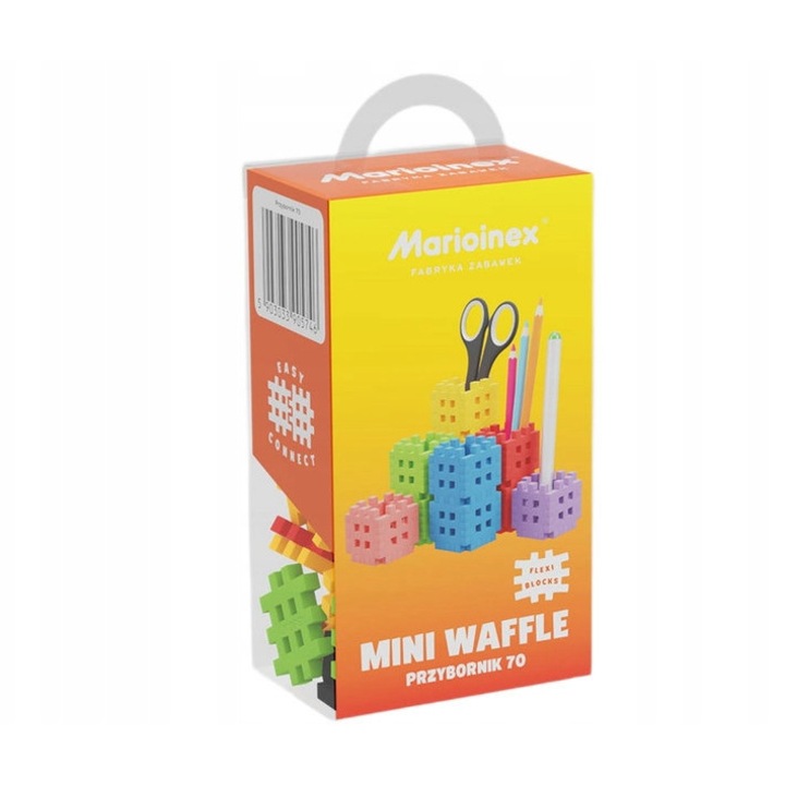 Klocki Marioinex Mini Waffle - Készlet 70 db. 6+
