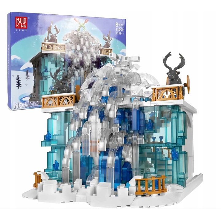 Castel de Gheata Mold King 11009 - 1159 Piese, Inspirat din Regitato de Gheata