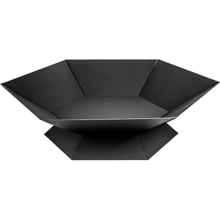 Palenisko gradina LUND, C3, negru, 740x690x220mm, set pliabil