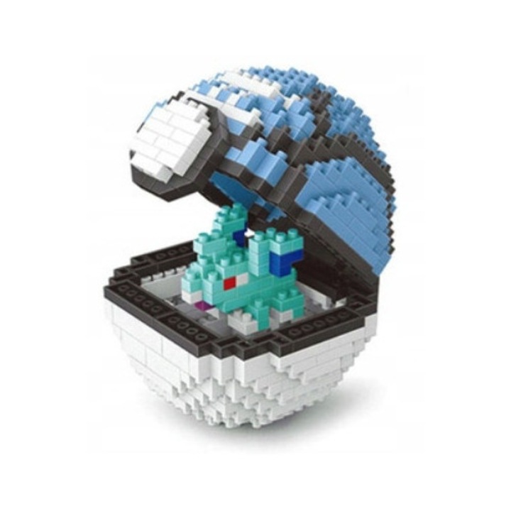 Pokémon Pokeball építőkészlet Nidorannal - 443 darab