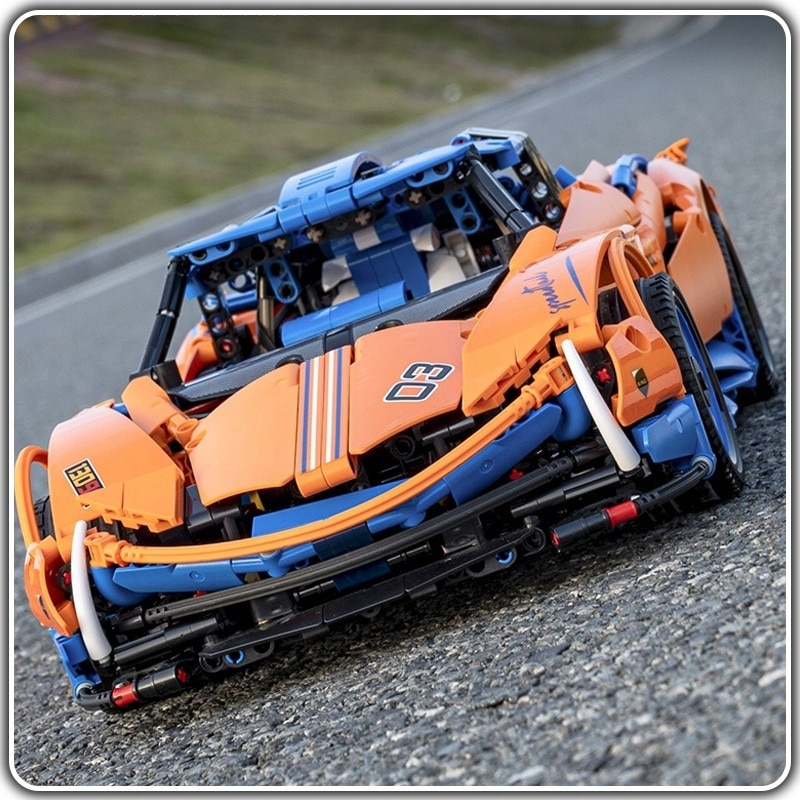 Комплект блокове Mold King 13098 McLaren Speedtail RC, 1883 части - eMAG.bg