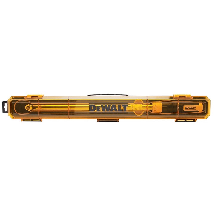 Cheie dinamometrica DeWalt 75-345 Nm, 1/2", lungime 682 mm, latime 48 mm, greutate 1,18 kg