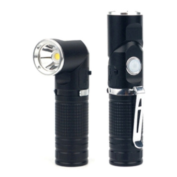 Акумулаторен USB фенер LFR 5R, 500 Lm, 90 мм, 700 mAh, IP 54