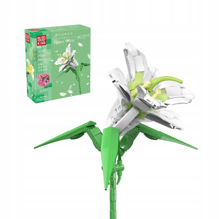 Mould King 24001 Lilia - Set Constructie Flori Decorative