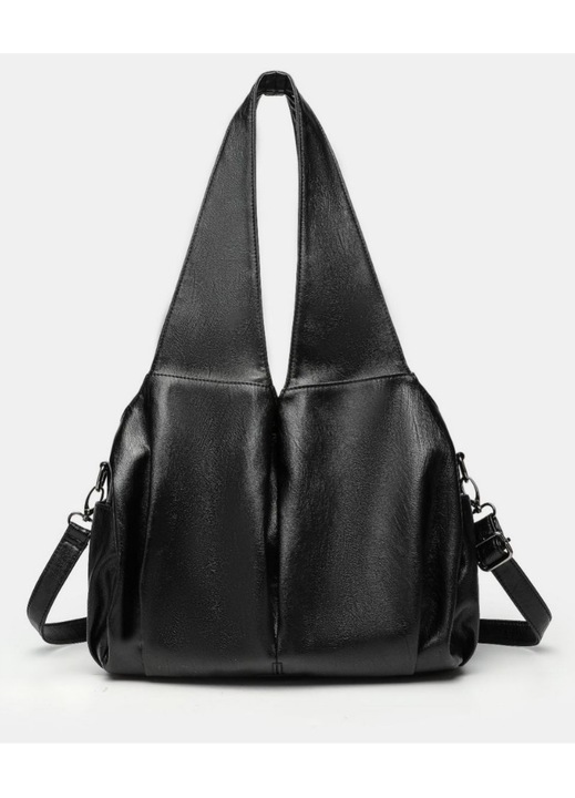 Чанта през рамо, черна, 31x16x27cm, голям капацитет, ретро стил