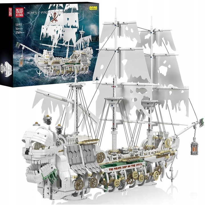 Mould King 13193: Корабът на пиратите Styx - 3769 части