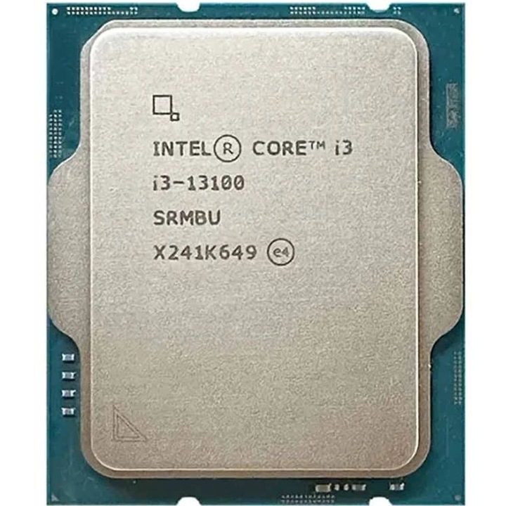 Процесор Intel Core i3-13100 (3.4GHz) TRAY, 3.40 GHz, Socket LGA1700