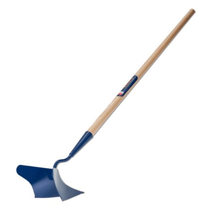 Ásó szerszám, nagy, 170x14cm, 2kg, acél, fenyőfa