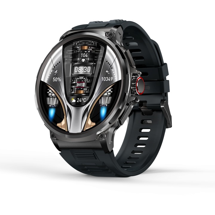 North Edge V69 okosóra – Okosóra 1,85” HD Full Touch, Bluetooth 5.0, Egészségfigyelés, Hívások, IP67, 710mAh akkumulátor