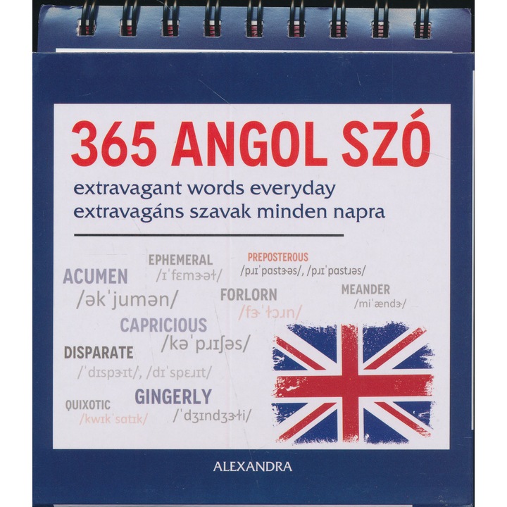 365 angol szó - Extravagant words everyday