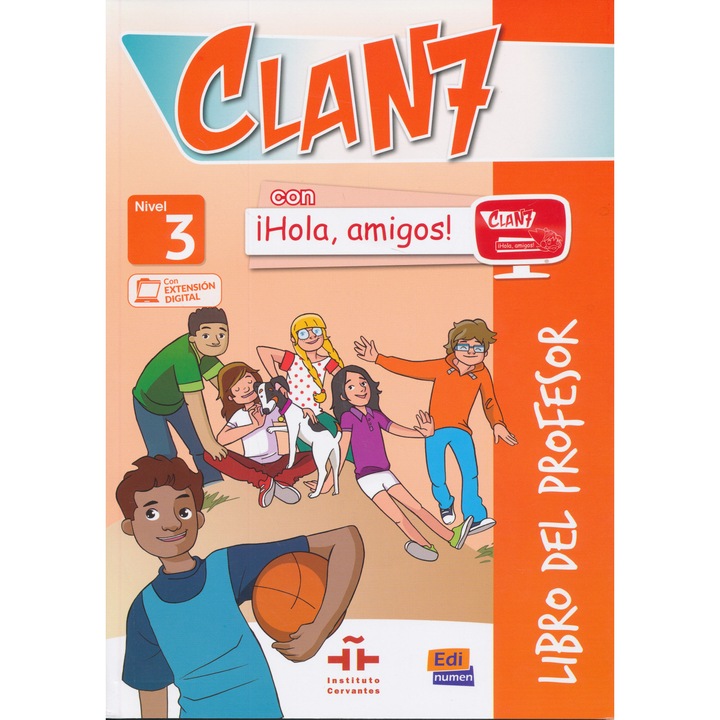 Clan 7 with !Hola, amigos! 3 - Teacher's Book