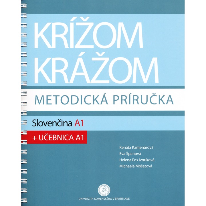 Krížom krážom - Slovenčina A1: Metodická príručka + Učebnica A1