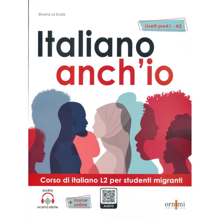 Italiano anch'io preA1-A2 + audio Corso di italiano L2 per studenti migranti