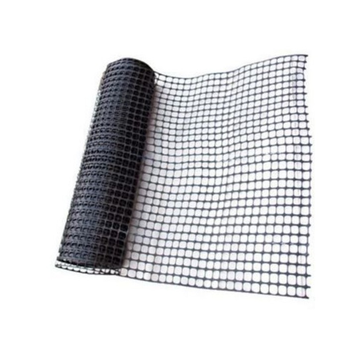 Plasa containera UN, tip K3, 1.2m x 25m, neagra, 520g/m