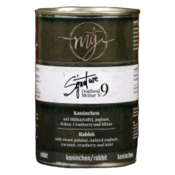 Nedves kutyaeledel, Paul & Paulina, nyúlhús 75%, édesburgonyával és mentával, 400g