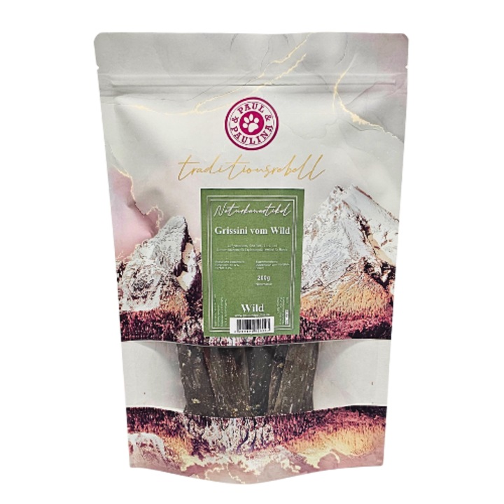 Grissini din carne de vanat, 250g