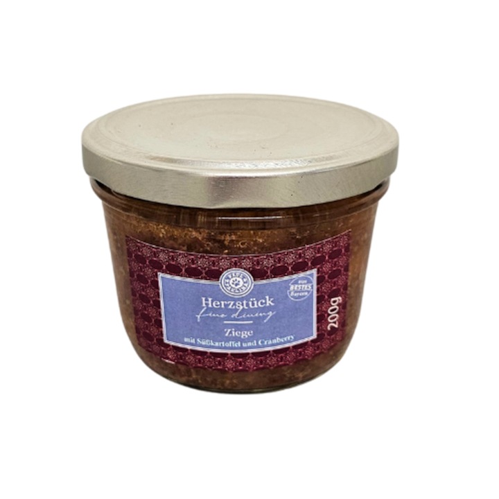 Kutyatáp édesburgonyával és áfonyával, 200 g