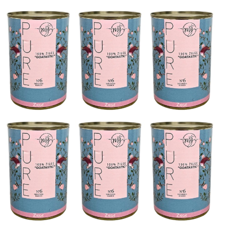 6 darabos kutyakonzerv szett, Paul & Paulina, 400g