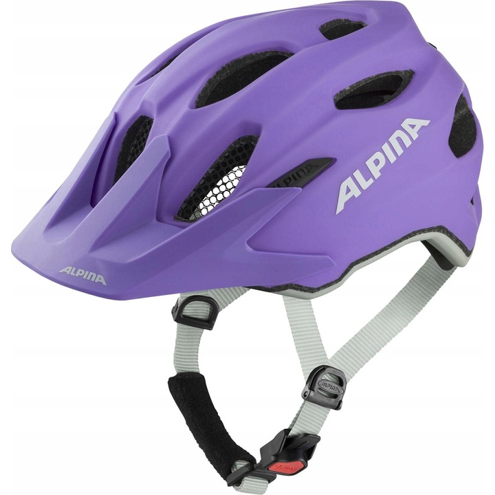 Casca Bicicleta Copii Alpina Carapax Jr Flash Purple Matt 51-56cm