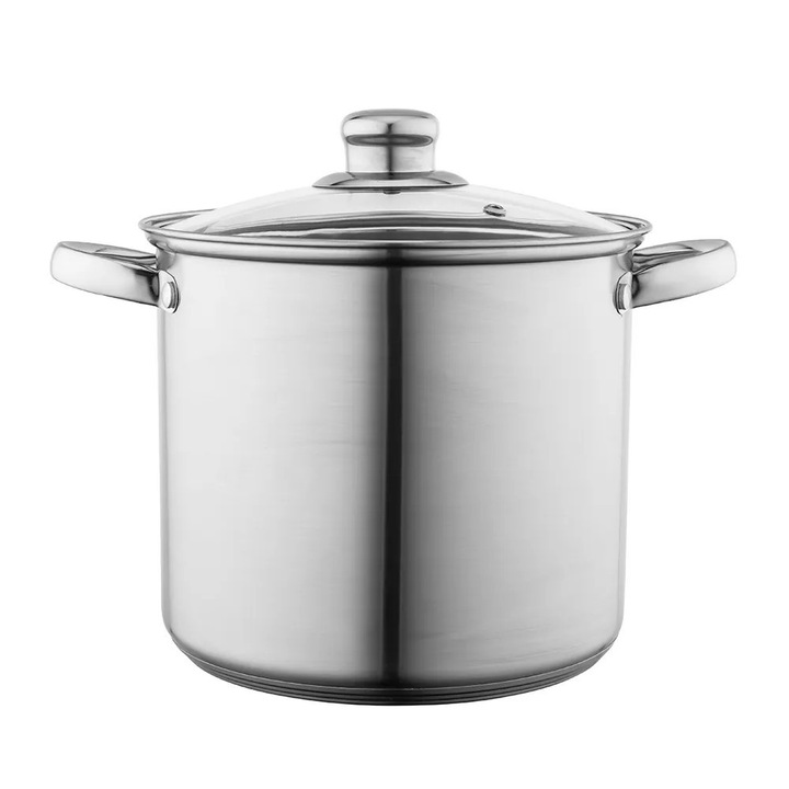 Oala Inox Altom Design Fabio 5.3L, 20cm, Inductie, Gaz