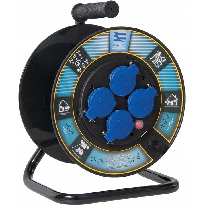 Prelungitor Tambur Gol Pawbol 4x230V Diametru 250mm