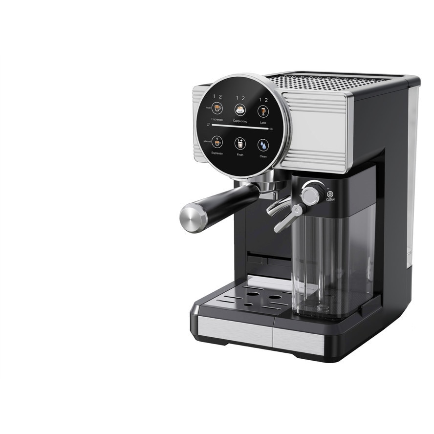 Cafetiera semi-automata, functii multiple, inox, 29.5x21.5x32cm