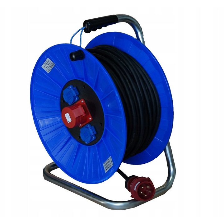 Prelungitor electric, Elektro-Plast, 50m, 32A, 5x4mm, IP44, 230V