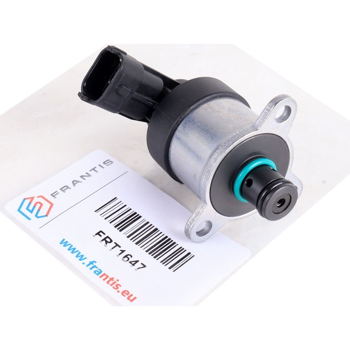 Üzemanyagnyomás-szabályzó szelep, FRANTIS, 1.6 DCI, kompatibilis Fiat Talento, Nissan X-Trail, Opel Vivaro, Renault Trafic, ezüst/fekete