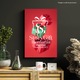 Cana Cu Pantera Roz, Cu Textul "Hermes Paris" - Design 3, Ceramica, 330ML, Cu Maner si Interior Alb