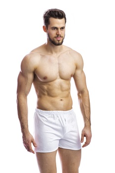 Chiloti negri PB78R, Alb, M Chiloti negri PB78R, Alb, M