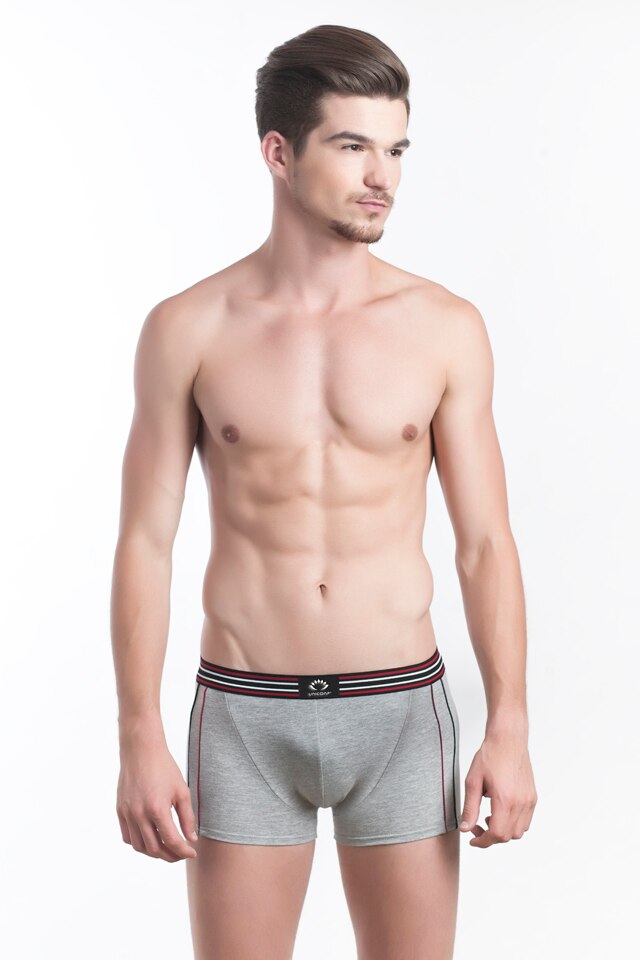 Boxeri pentru barbati, Uniconf BB107, Gri